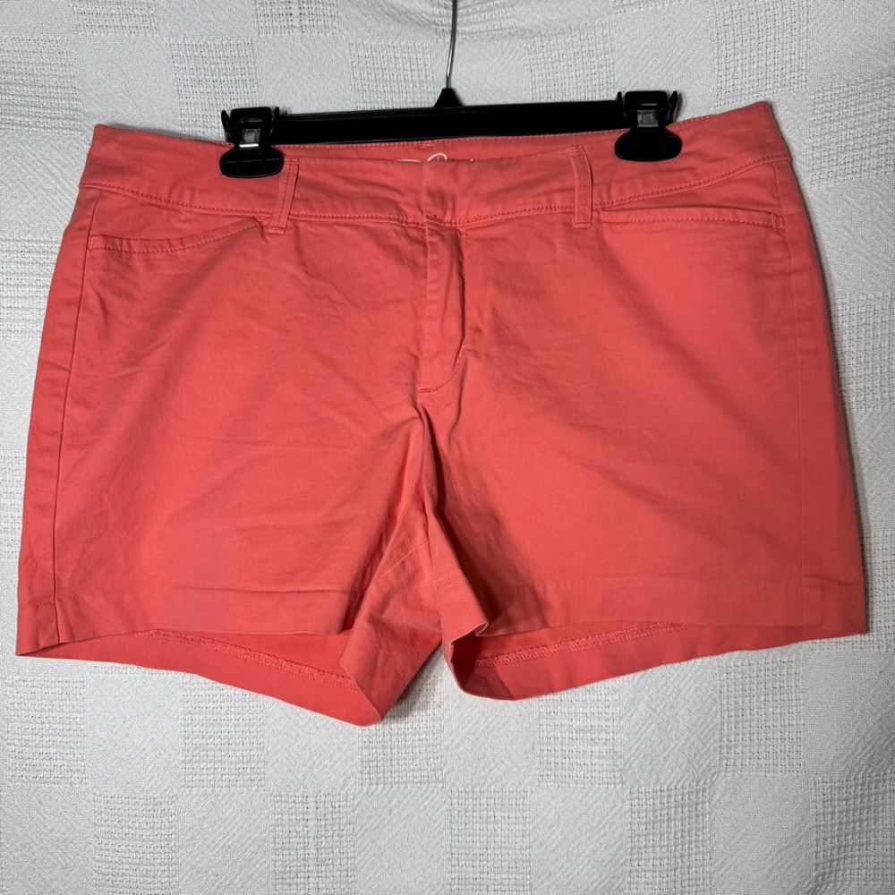 Old Navy Pink Pixie Shorts Casual Cotton Blend Size 10 Womens‎